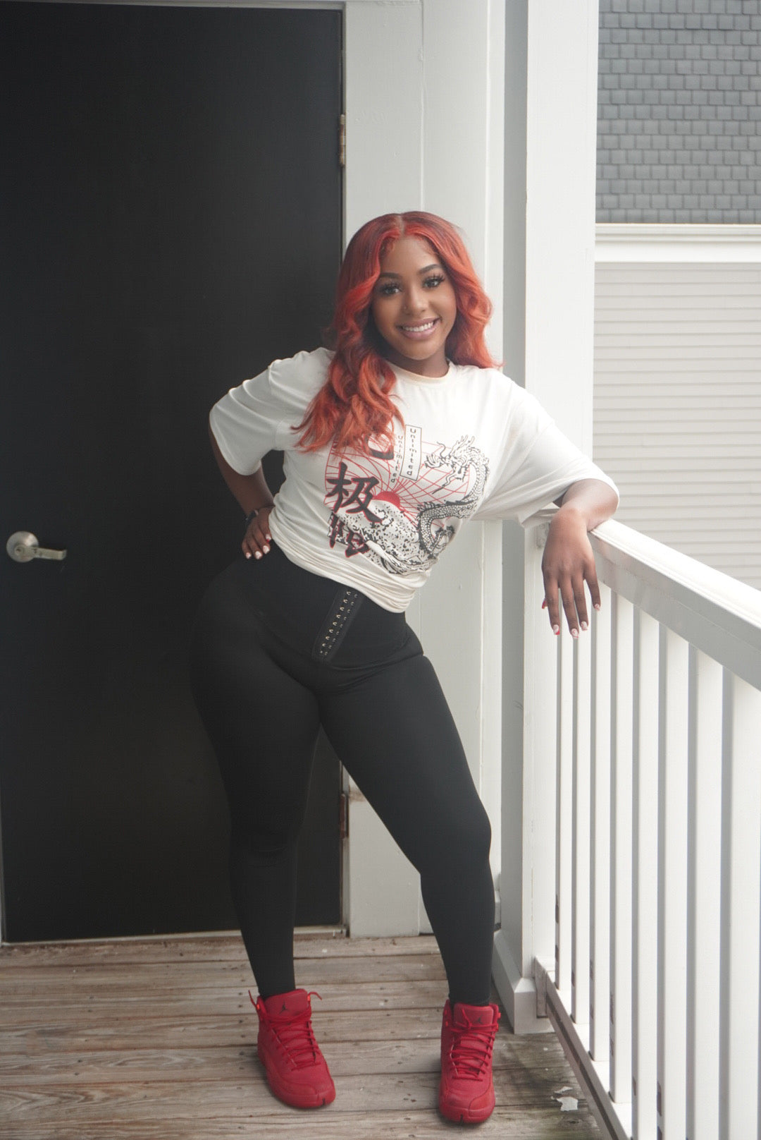 Black High Waisted Shaper Leggings